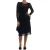 Dolce & Gabbana Damesblauwe Taormina Gebloemde Kanten Sheath Jurk