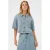 Kaffe blouse medium blue denim