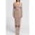 GUESS Giada Ls Off Shoulde Natural Almond
