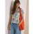 Shirt met boothals en print