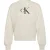 Calvin Klein Dames/Dames Katoenen Regular Sweatshirt (Vanille Heide)