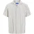 Jack & Jones jorcoba stripe resort shirt ss sn 12271060 celadon tint