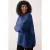 Trendyol Curve Dames Donkerblauw Effen Lang Oversized Grote maten Sweatshirts