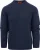 Suitable Lamswol Trui Ronde Hals Navy