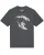 Watapparel Shirt ‘ Surfing Spaceman ‘  antraciet / wit