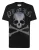 T-Shirt Ronde Hals Gothic Plein