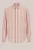 WE Fashion – Heren regular fit overhemd van linnenmix – Regular fit – Donkerrood – Linnen –