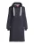 salzhaut Jurk  navy / wit