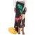Moschino Patchwork Silk Twill Skirt Multicolor