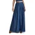 Palazzo Jeans Wijd Been Middelhoge Taille en Lange Vloeiende Silhouet Dames It’s Basic