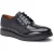 Base London Joe Leren Heren Zwarte Brogues Schoenen