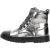 Shoesme – Veterschoen Hoog Zilver