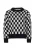 Mymo Jumper Dames WIT ZWART GERUIT