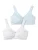 SHEEGO Minimizer  pastelblauw / wit