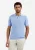 No Excess No Excess Polo Pullover Short Sleeve Slub Blue  M