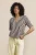 Studio Anneloes Vicky Stripe Shirt 13924 T-shirt Korte Mouw 9997 Multi Color