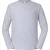 Fruit of the Loom Heren Iconic 195 Premium Heather T-shirt met lange mouwen (Grijs)
