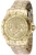 Invicta Specialty 48379 Heren Horloge – Quartz Uurwerk – Roestvrij Staal met gouden Wijzerplaat – 45mm