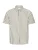 Casual Friday Overhemd ‘CFHALSTEN’  beige / geel / donkergrijs