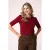 Banned – Grace Gebreide trui – S – Bordeaux rood