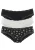 VIVANCE Slip  beige / zwart / wit