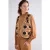 Summum Woman Gilet Embroidered Gilet Dune