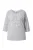 Ulla Popken Shirt  grijs gemêleerd