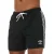 Umbro zwemshort met tape voor heren, zwart