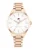 TOMMY HILFIGER Analoog horloge ‘CHLOE’  navy / rose-goud / rood / wit