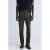 Mango Man slim fit casual broek met wol – kaki