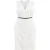 Trendyol Curve Dames Ecru Effen Maxi Mouwloos Bodycon Grote maten Jurk
