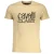 Cavalli Class Bold Zwarte Logo Beige T-Shirt