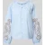 Christian Berg Woman Blouse met ronde hals en motiefstitching