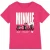 Disney Kinderen/kinderen team minnie mouse racing t-shirt
