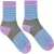 Paul Smith Sock Crochet Stripe Mauve