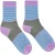 Paul Smith Sock Crochet Stripe Mauve