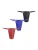 HOM Slip ‘ Plumes ‘  blauw / knalrood / zwart
