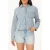 Scotch & Soda Cropped Denim Shirt Bel Air