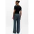 Object Objlisa Wide Pant Broeken Dames – Petrol –