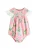 Next Rompertje/body  hemelsblauw / lichtgrijs / groen / pink