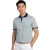 Poloshirt Bugatti blauw streepmotief kraag donker