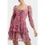 French Connection Fotini Recy Hallie 3/4 Slv Drs Sea Pink