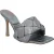 Bottega Veneta Metallic grijze Lido Mules