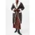 French Connection Arizona Faux Shearling Coat Chocolate