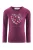 happy girls Shirt  sering / roodviolet / wit