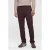 Shoeby straight leg casual broek – donkerbruin