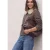 Overshirt met wol en een kraag van imitatiebont