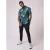 Shirt met korte mouwen en tropisch patroon Project X Paris