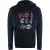 Love Moschino Jumble Logo Navy Blue Hoodie