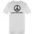 Love Moschino Peace Logo Wit T-shirt